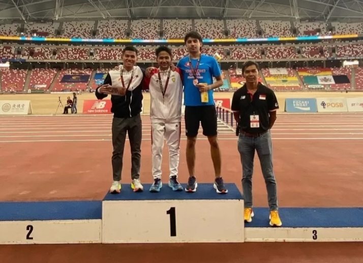 85th Singapore Open Track and Field Championships, Tim Atletik Indonesia raih sejumlah medali [posbali]