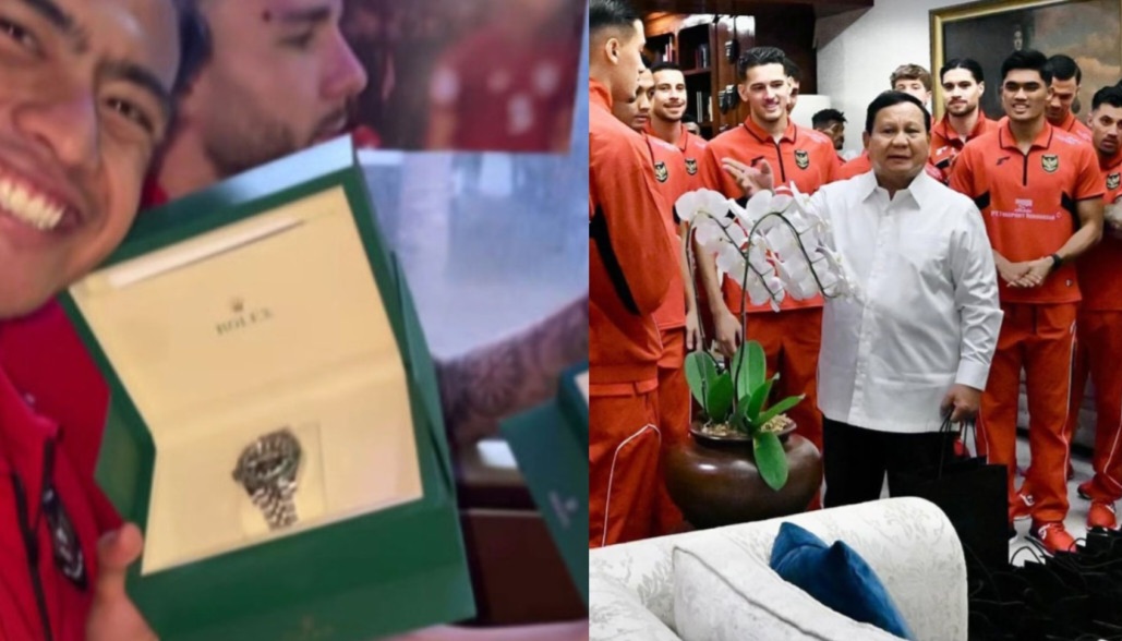 Timnas Indonesia dapat jam Rolex dari Presiden Prabowo Subianto [tvrinews]