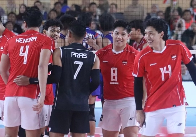 Timnas Voli Putra Indonesia Juara SEA V. League 2025 Leg Kedua [jawapos]