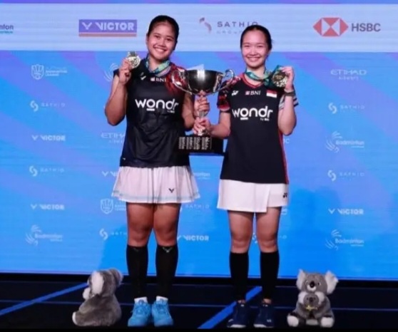 Final Australia Open 2025, Rachel/Febi jadi juara [garuda]