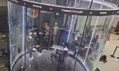 Ilustrasi Brimob gelar kejuaraan Skydiving Indoor [rbg]