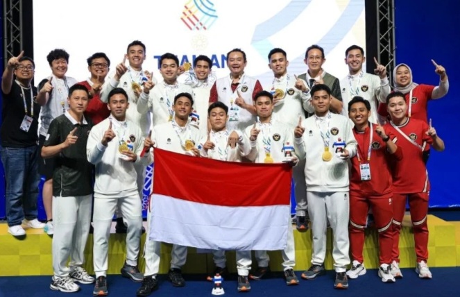 Indonesia Jadi Runner Up Di SEA Games 2025 [katadata]