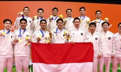 Tim bulutangkis putra Indonesia raih medali emas Di Asian Games 2026 [jawapos]
