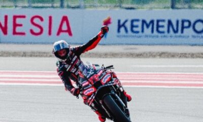 Marco Bezzecchi meraih juara MotoGP Mandalika 2026 [kemenpora]